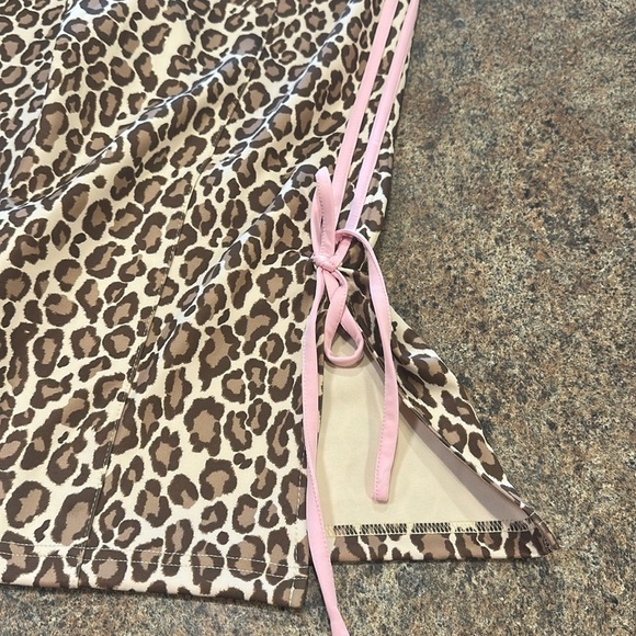 Lelis Collection Kellen Track Pant Leopard Print Pull On Womens Size Large - Picture 8 of 12